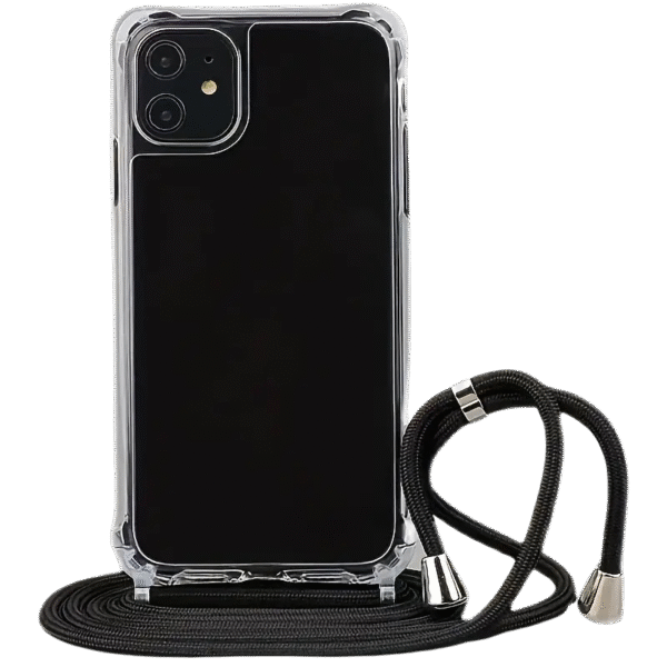Coque Transparente avec Lanière